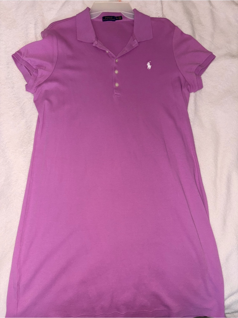 Ralph Lauren Pink Polo Dress with Embroidered Pony